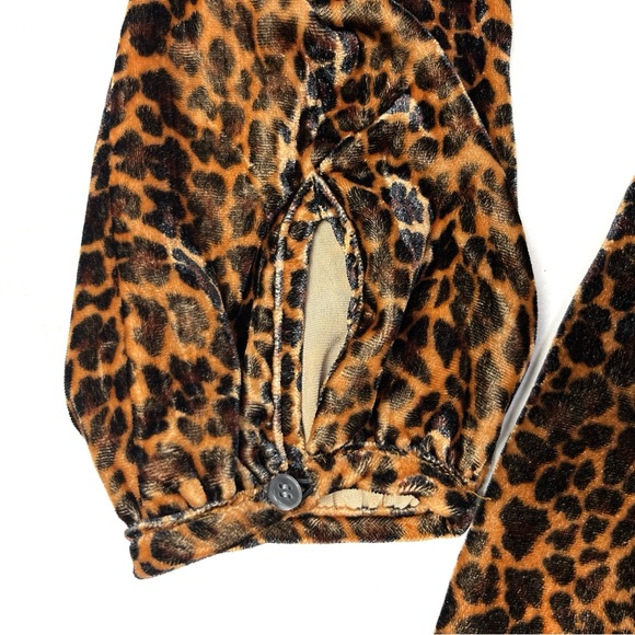 J. Crew Velvet Leopard Wrap Dress - Picture 9 of 12